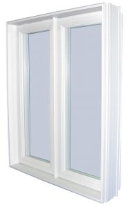 Hybrid casement window