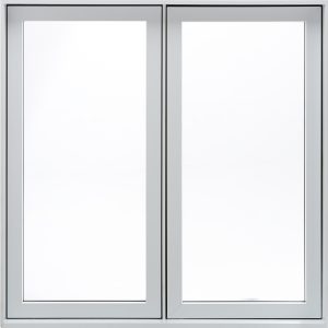 Verdun PVC contemporary CASEMENT window