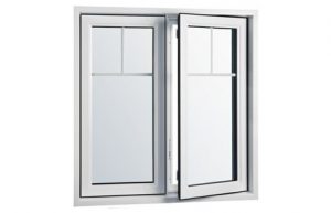 hybrid PVC-aluminum window