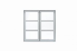 hybrid PVC-aluminum window