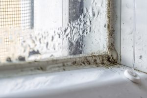 The signs of wear in doors and windows