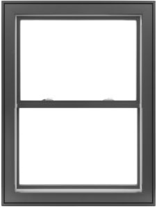 Fenêtre à Guillotine VERDUN en PVC ou hybride de style contemporain