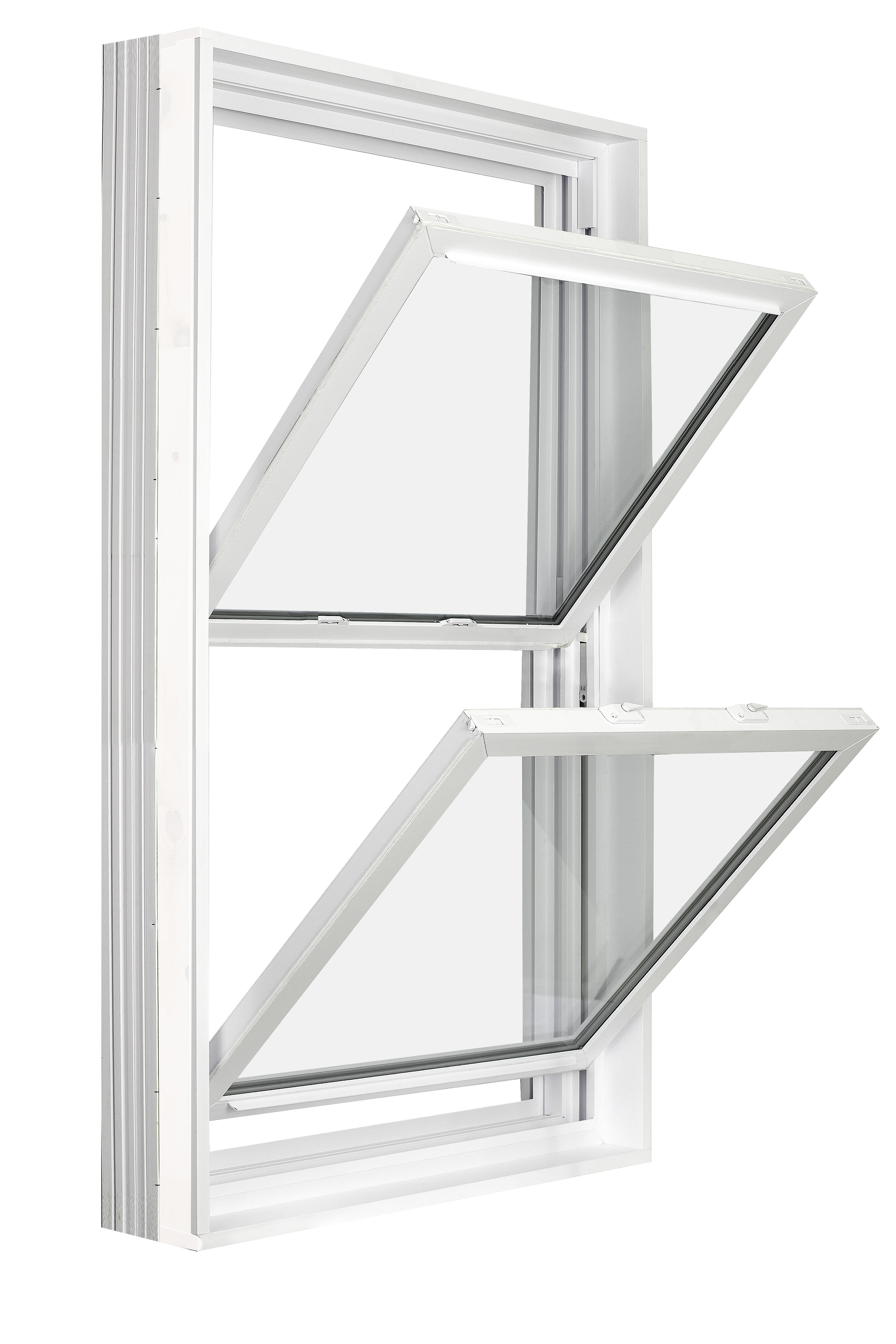 Fenêtres à guillotine - Fenêtre à Guillotine VERDUN en PVC ou hybride de style traditionnel