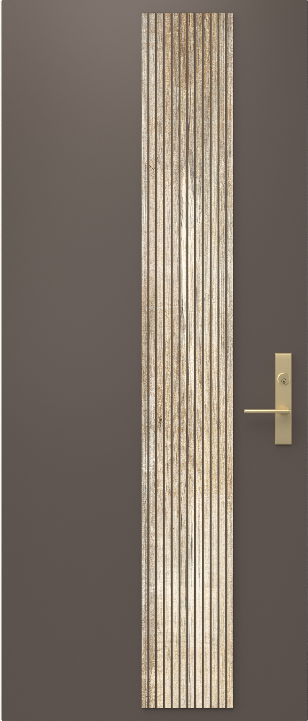 Portes d’entrée extérieures - Accent vertical