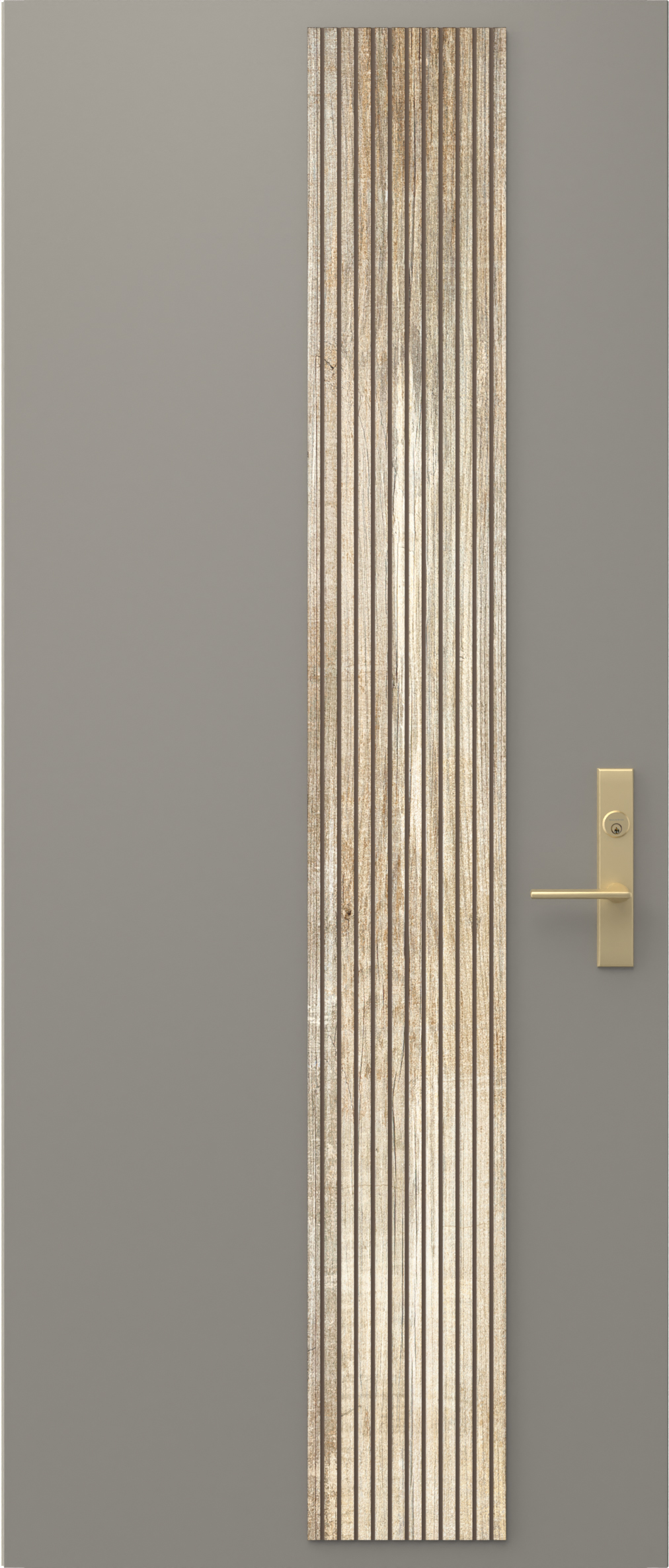 Portes d’entrée extérieures - Accent vertical