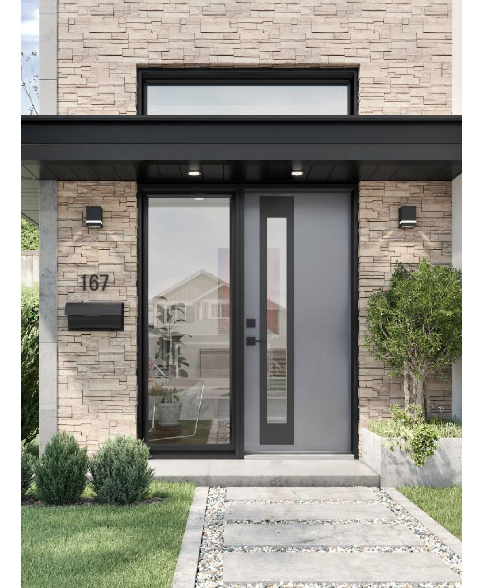 Accent vertical